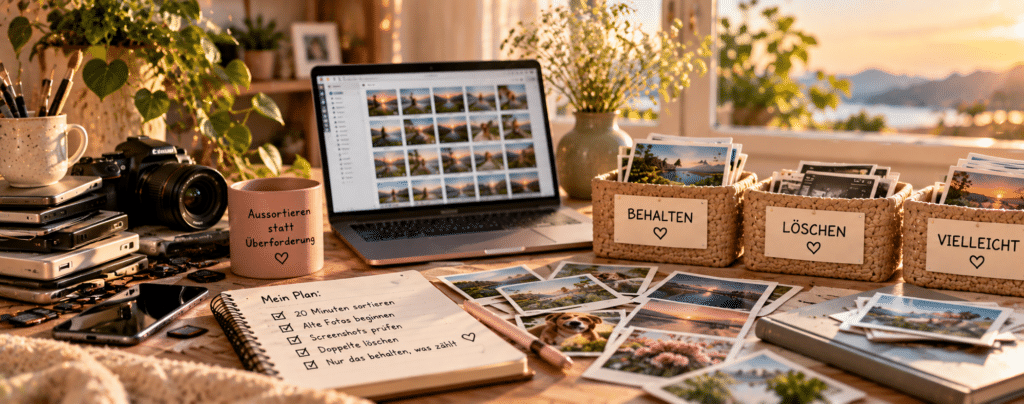 Fotos sortieren bei ADHS – digitale Fotos aussortieren und Ordnung schaffen